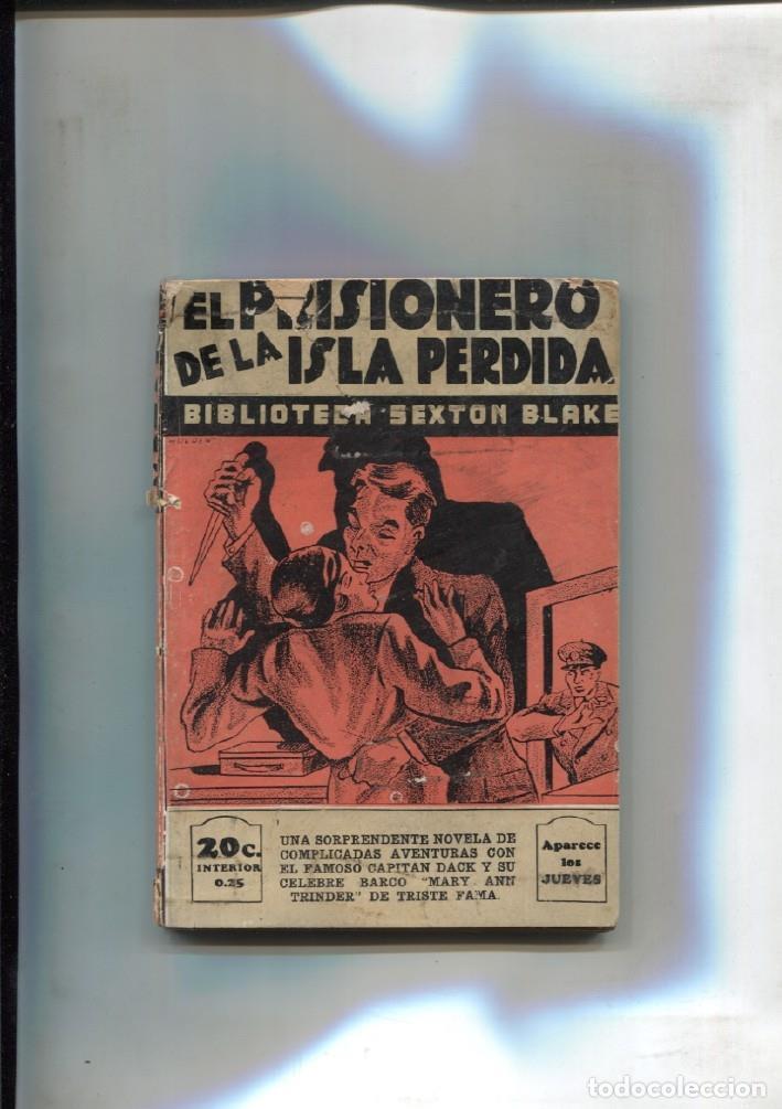 Libros: Biblioteca Sexton Blake numero 409: El prisionero de la isla perdida - - Foto 1