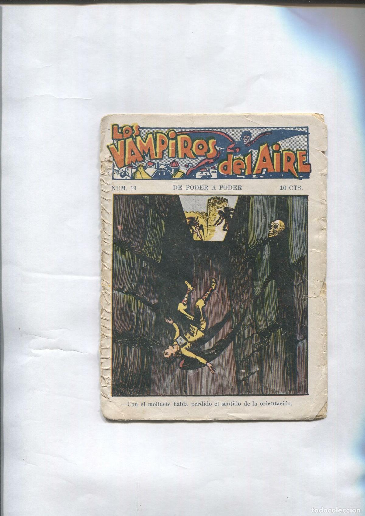Livros em segunda m&atilde;o: Ediciones Marco: Los vampiros del aire numero 19: De poder a poder