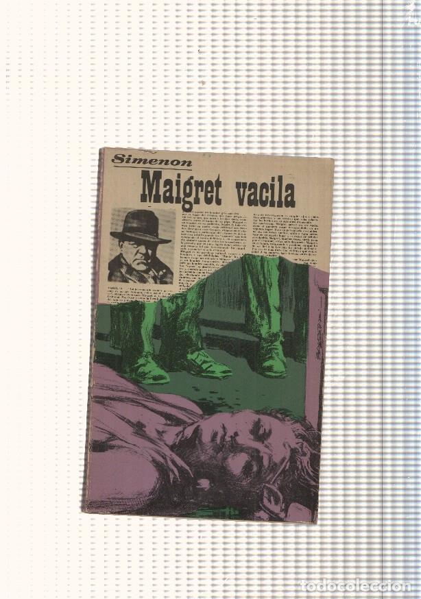 B&uuml;cher: Las novelas de Maigret numero 71: Maigret vacila - Georges Simenon