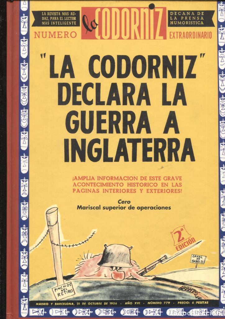 Libros: Libro: La Codorniz declara la guerra a Inglaterra - Varios - Foto 1