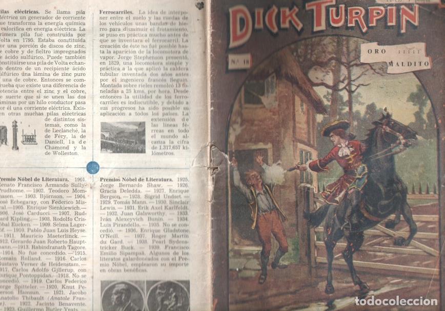 Libri di seconda mano: Folletin: Dick Turpin numero 18: Oro maldito - Varios