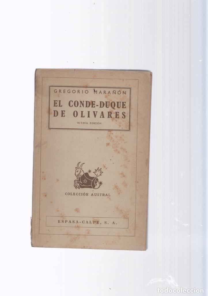 Libros: El Conde Duque de Olivares - Gregorio Mara&ntilde;on - Foto 1