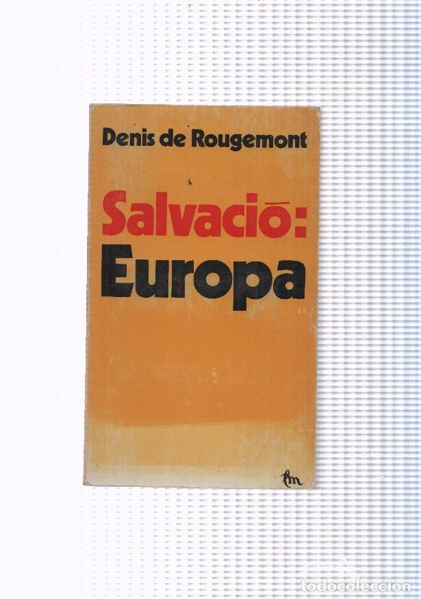 Libros: Salvacio: Europa - Denis de Rougemont - Foto 1