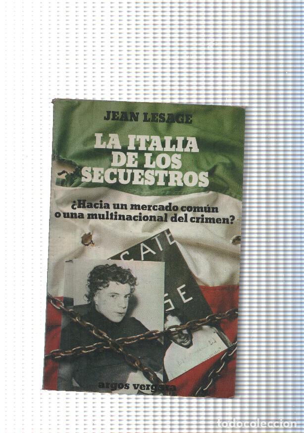 Libros: La Italia de los secuestros - Jean Lesage - Foto 1