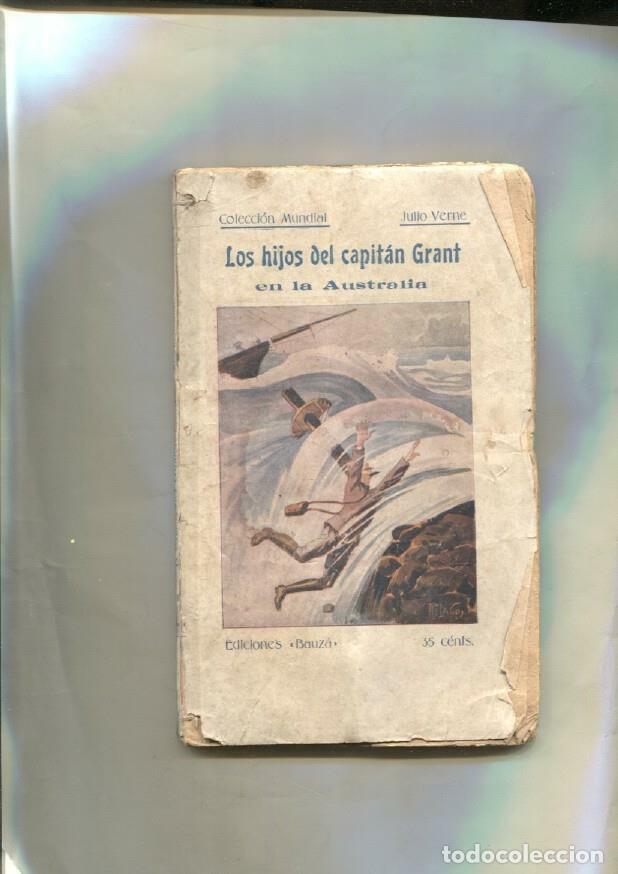 Livros em segunda m&atilde;o: Coleccion Mundial: Los hijos del capitan Grant en la Australia, tomo primero - Julio Verne