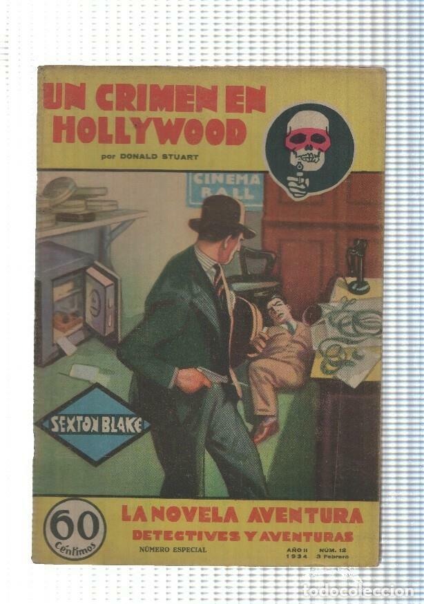 Libri di seconda mano: La novela de aventura: Sexton Blake numero 012: Un crimen en Hollywood - Donald Stuart