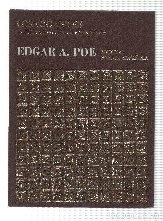 Libros: Coleccion Los Gigantes num 07 de la Historia Universal: Edgar Allan Poe. La Nueva Biblioteca para to