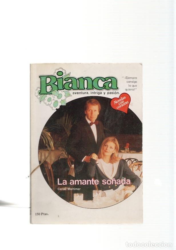 Livros em segunda m&atilde;o: Bianca numero 126: La amante so&ntilde;ada - Carole Mortimer