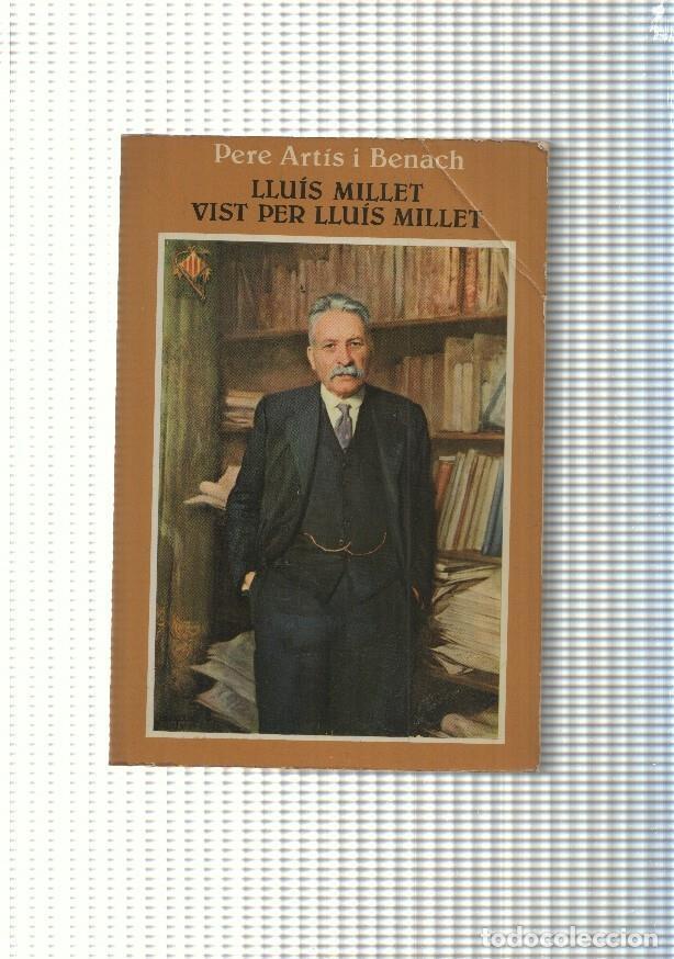 Libri di seconda mano: Lluis Millet vist per Lluis Millet - Pere Artis i Benach