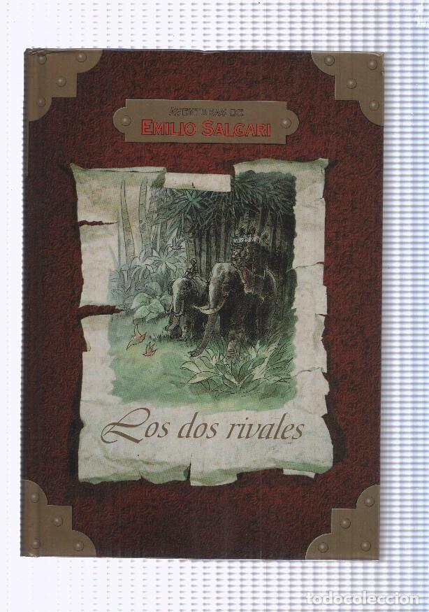Libros: Aventuras de Emilio Salgari: Los dos rivales - Emilio Salgari - Foto 1