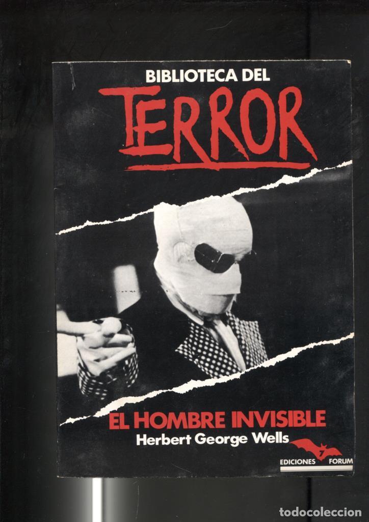 B&uuml;cher: Biblioteca del Terror numero 7: El hombre invisible - Herbert George Wells