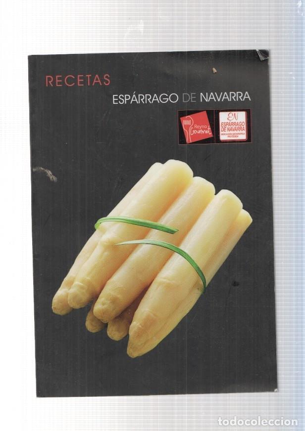 Libros: Recetas. Esparrago de Navarra - varios - Foto 1