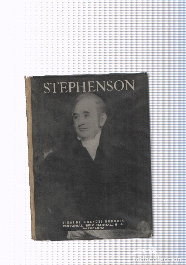 books: Vidas de grandes hombres: Stephenson - Juan Palau Vera