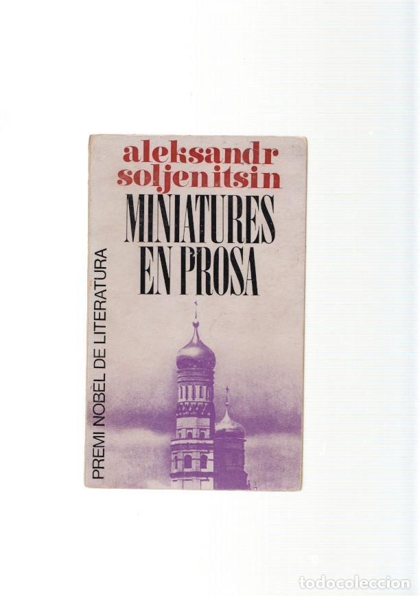 Libros: Miniatures en prosa - Aleksandr Soljemitsin - Foto 1