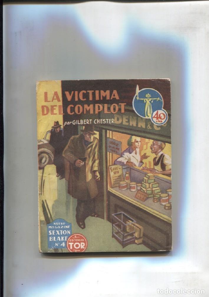 books: Nuevo Magazine Sexton Blake numero 004: La victima del complot - Gilbert Chester