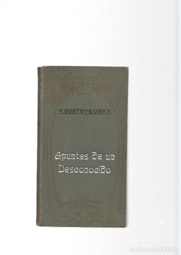 Libros: Apuntes de un desconocido - Fedor Dostoyeusky - Foto 1
