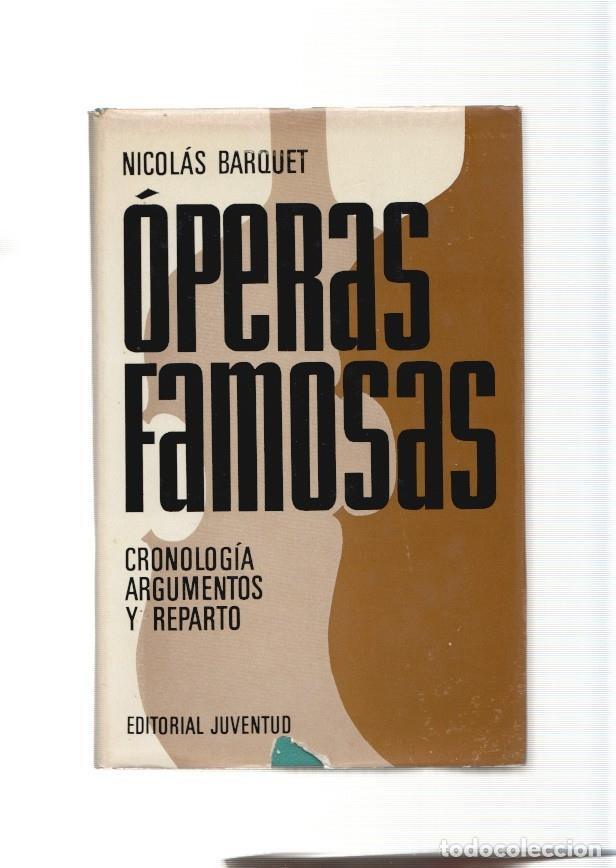 Libros: Operar famosas.Cronologia, argumentos y reparto: Fra diabolo-La muda de Por- - Nicolas Barquet
