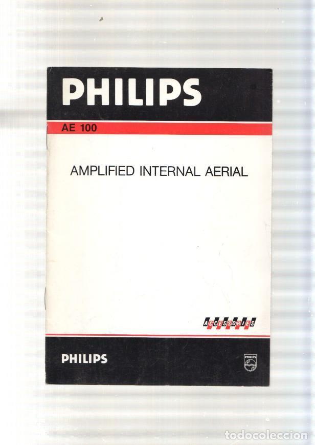 Libros: Philips AE 100. Amplifield internal aerial - varios - Foto 1