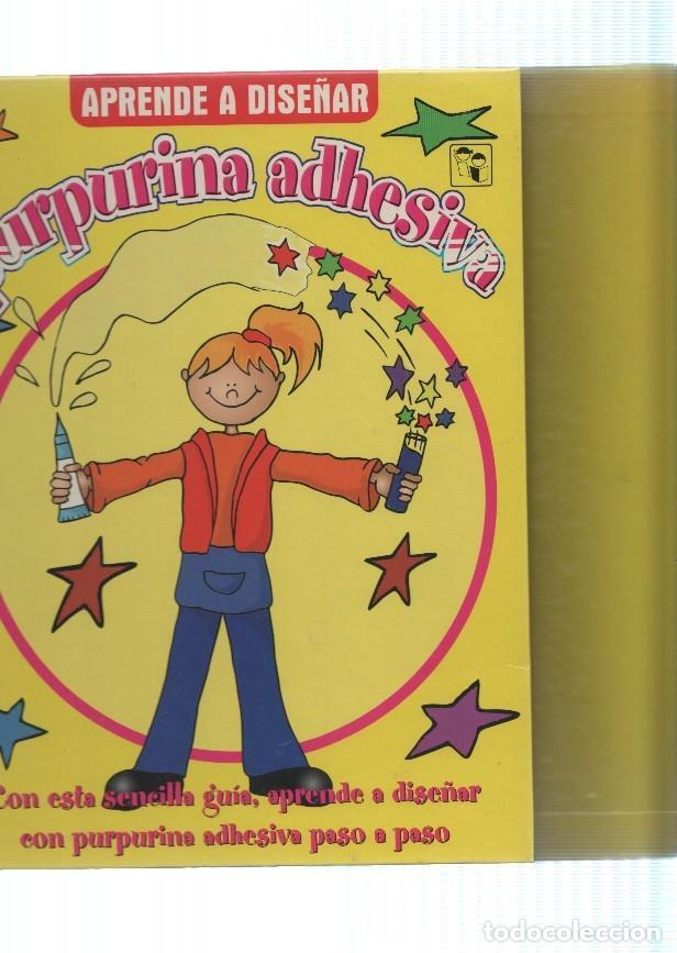 Libri di seconda mano: Aprende a dise&ntilde;ar: Purpurina adhesiva - varios
