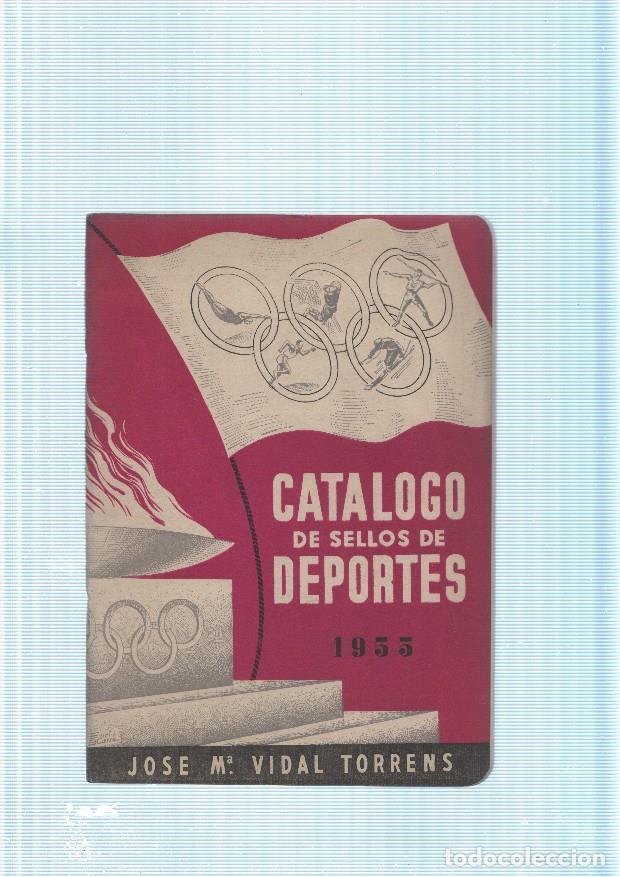 Libros: Catalogo de sellos de Deportes 1955 - Varios - Foto 1