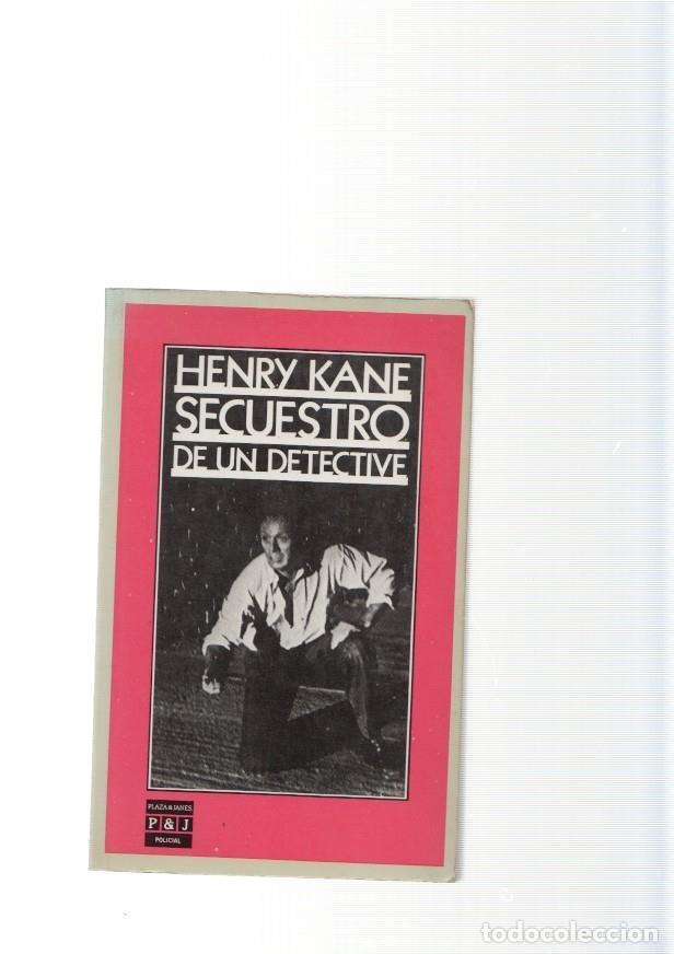 Libros: Secuestro de un detective - Henry Kane - Foto 1