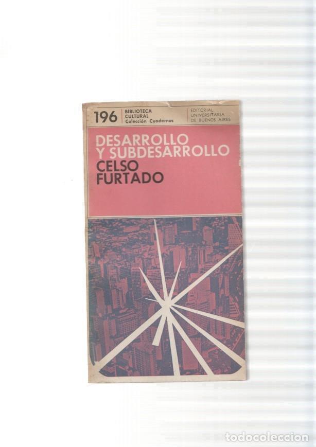 Libros: Desarrollo y subdesarrollo - Celso Furtado - Foto 1