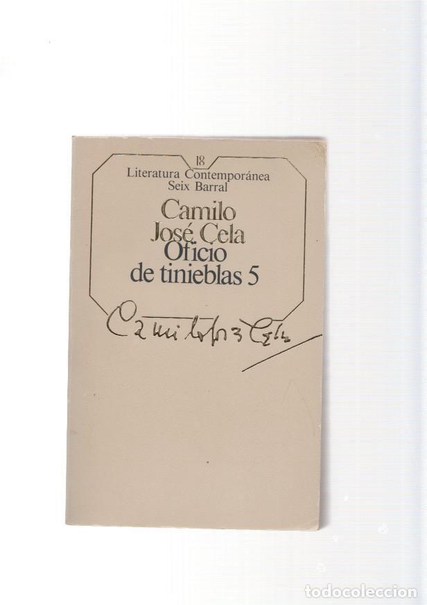 Libros: Oficio de Tinieblas 5 - Camilo Jose Cela - Foto 1