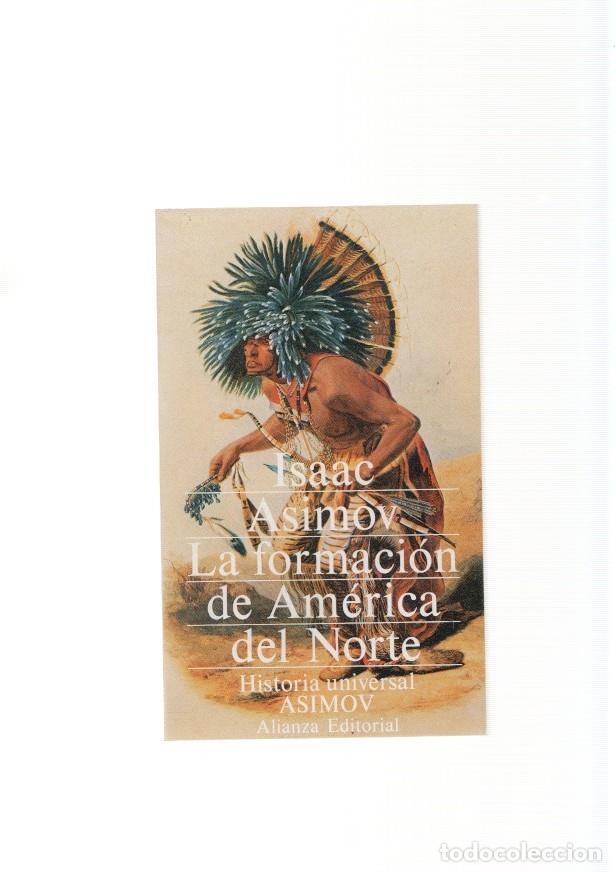 Libros: La formacion de America del Norte - Isaac Asimov - Foto 1