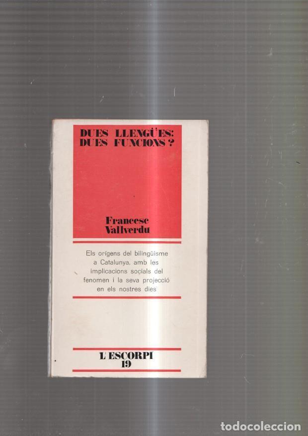 Libros: Dues llengues: Dues funcions ? - Francesc Vallverdu - Foto 1