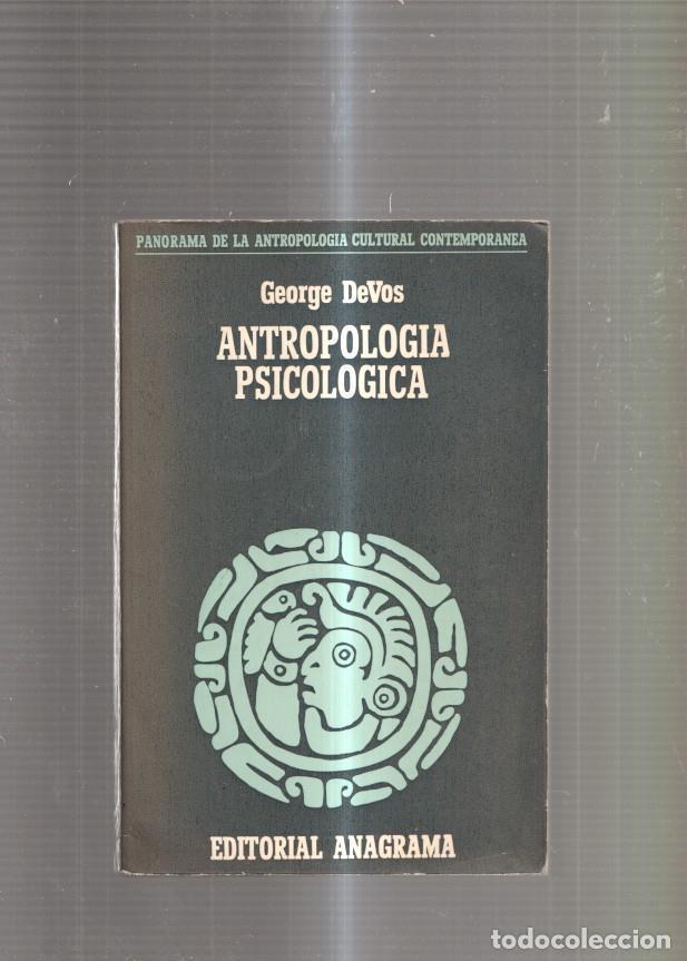 Libros: Antropologia Psicologica - George Devos - Foto 1