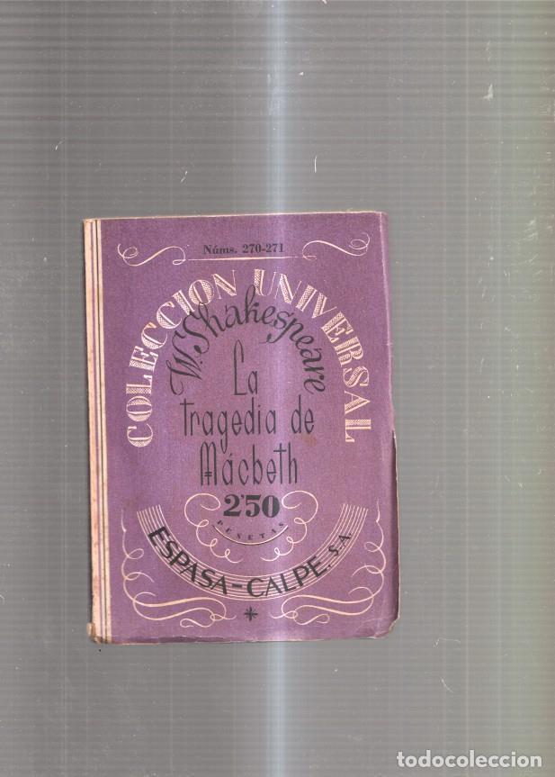 Libros: La tragedia de Macbeth - William Shakespeare - Foto 1