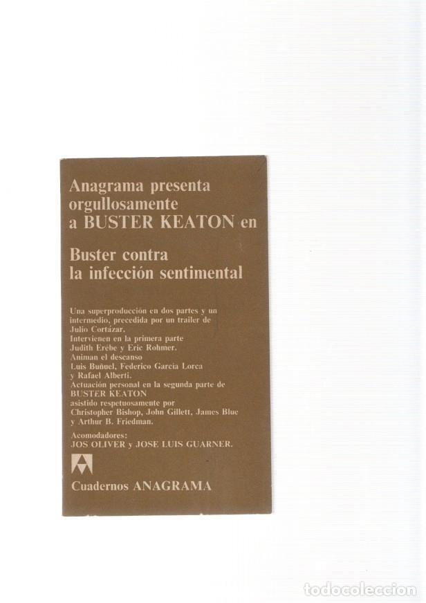 Libri di seconda mano: Buster Keaton contra la infeccion sentimental - Buster Keaton