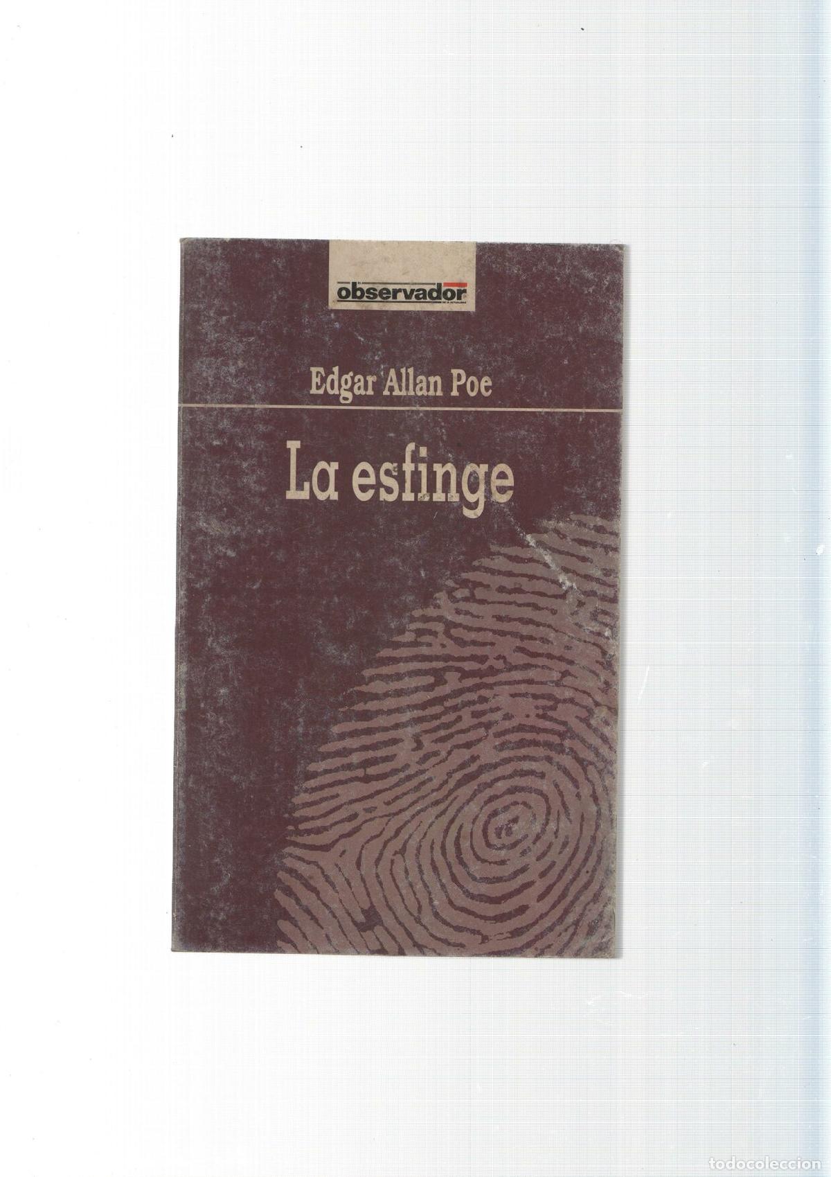 Libros: El Observador numero 33: La esfinge - Edgar Allan Poe - Foto 1