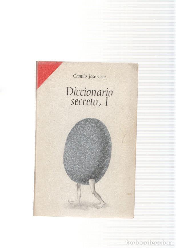 Libros: Diccionario secreto, I - Camilo Jose Cela - Foto 1