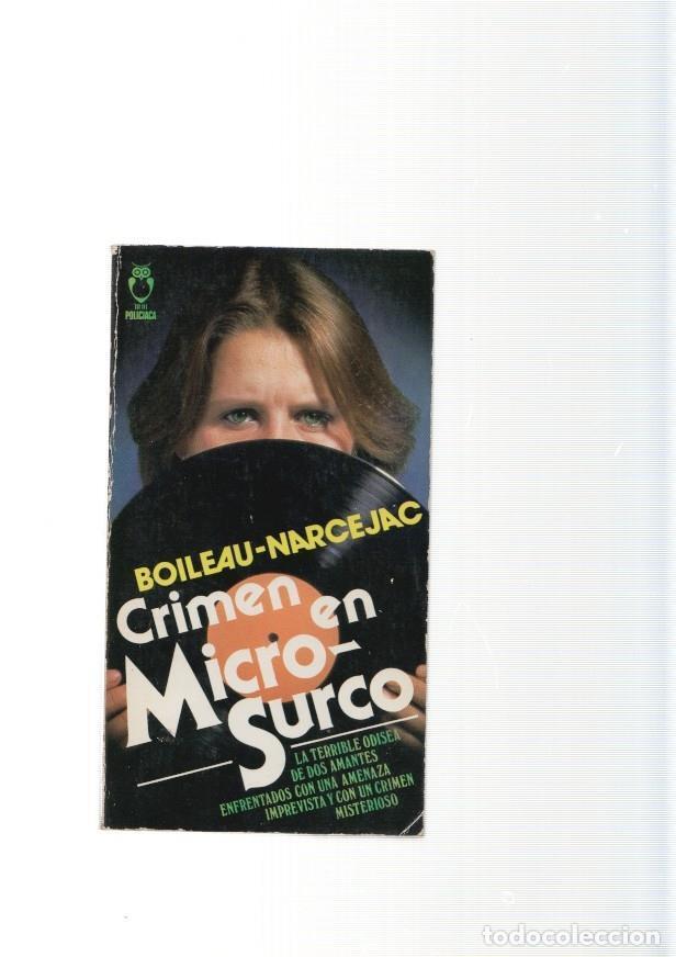 Libros: Crimen en Micro-Surco - Boileau-Narcejac - Foto 1