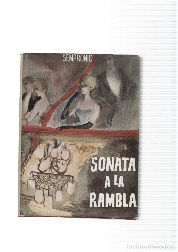 Libros: Sonata a la Rambla - Sempronio - Foto 1