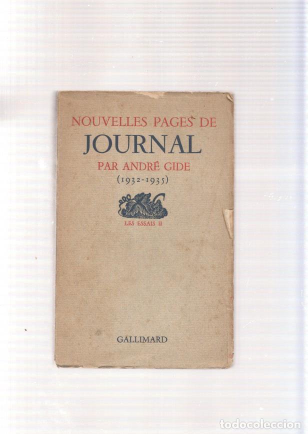 Libros: Nouvelles pages de Journal ( 1932-1935 ) - Andre Gide - Foto 1