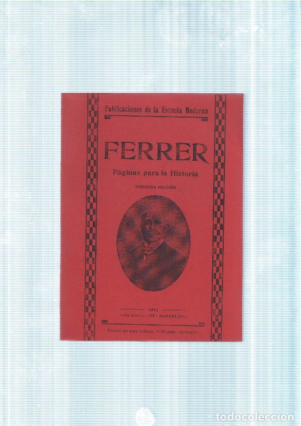 Libros: Ferrer paginas para la historia - varios - Foto 1