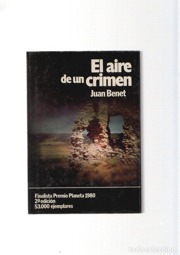 Libros: El aire de un crimen - Juan Benet - Foto 1