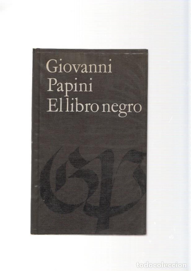 Libros: El libro negro - Giovanni Papini - Foto 1