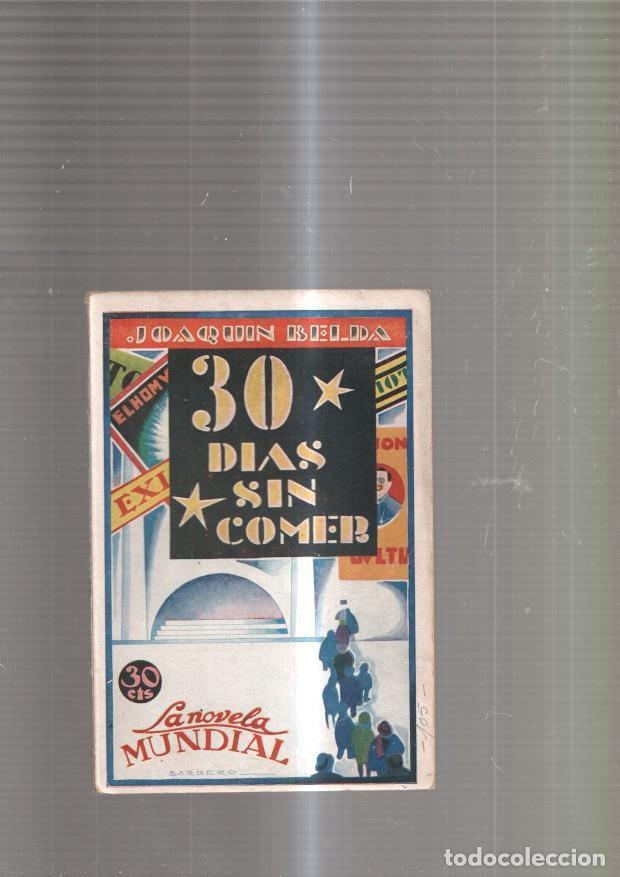 Libros: 30 dias sin comer - Joaquin Belda - Foto 1