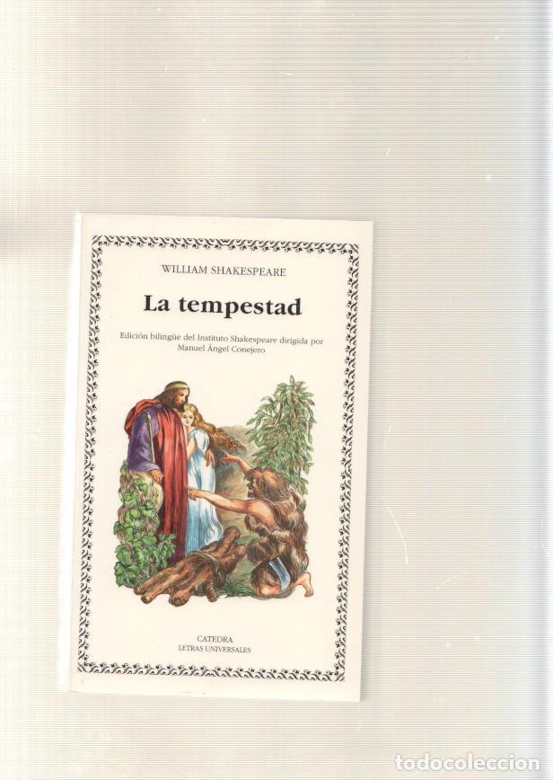 Libros: La tempestad. edicion bilingue, espa&ntilde;ol-ingles - William Shakespeare - Foto 1