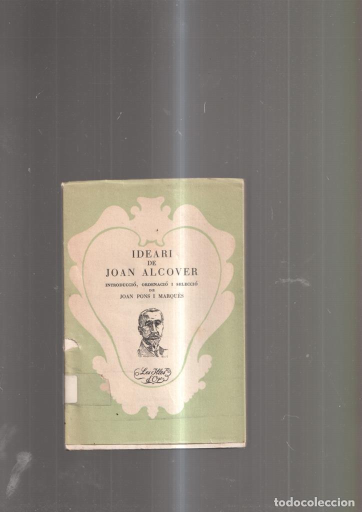 Libros: Ideari de Joan Alcover - Joan Alcover - Foto 1