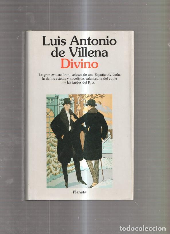 Libros: Divino - Luis Antonio de Villena - Foto 1