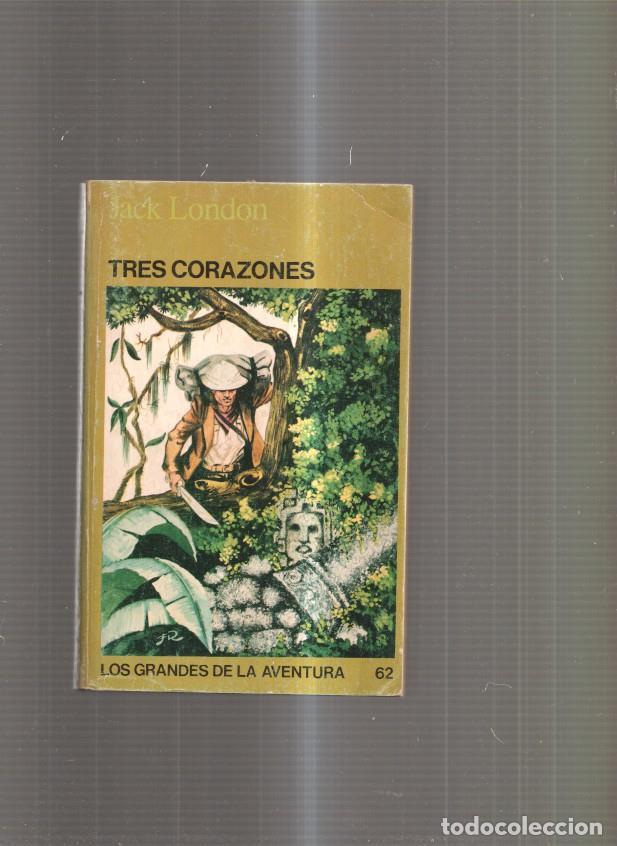 Libros: Tres corazones - Jack London - Foto 1