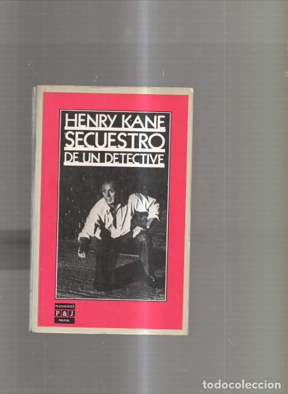 Libros: Secuestro de un detective - Henry Kane - Foto 1