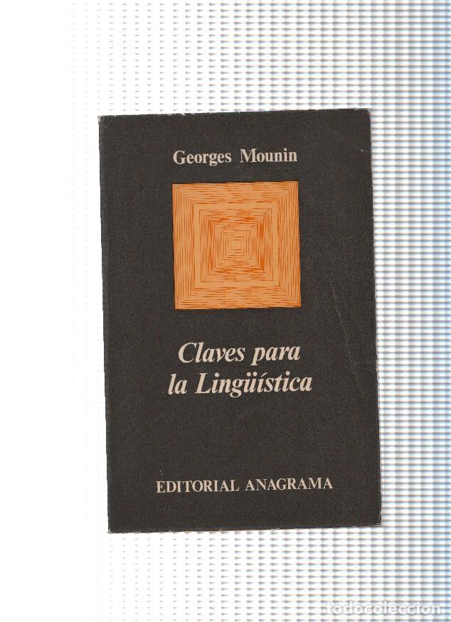 Libros: Claves para la linguistica - Georges Mounin - Foto 1