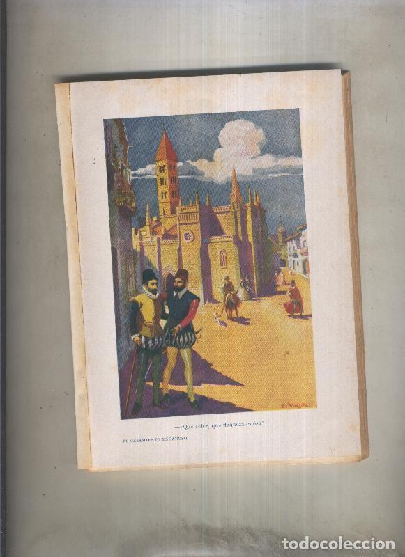 Libri di seconda mano: El casamiento enga&ntilde;oso - El coloquio de los perros (91 paginas + 2 ilustraciones color de - Miguel d