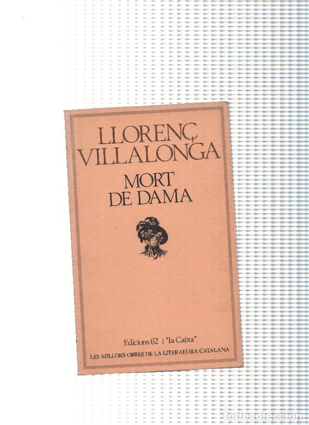Libros: Mort de dama - Lloren&ccedil; Villalonga - Foto 1