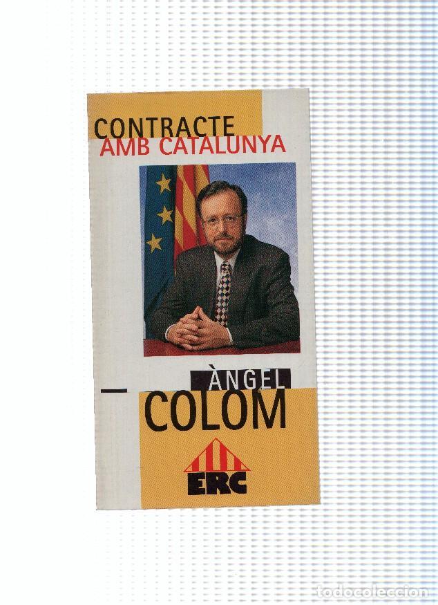Libri di seconda mano: Contracte amb Catalunya - Angel Colom
